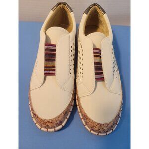 Womens Shoes Size 6 White Orthopedic Casual Sneaker Arch Support Walking Shoe